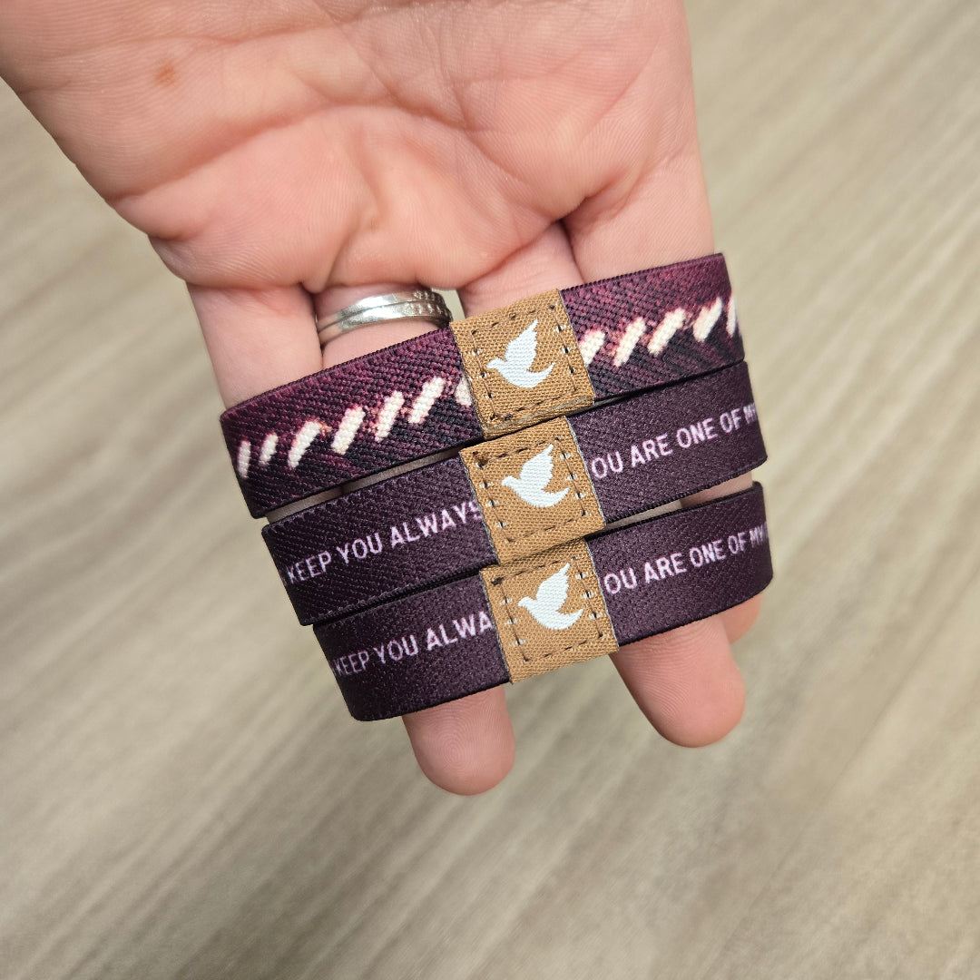 MISPRINT- Dearest Friend &amp; Greatest Blessing Kids TruthBand- Pink Salt Riot