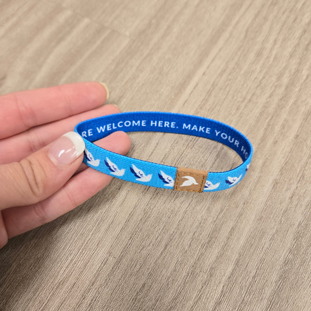 MISPRINT- Holy Spirit Mens TruthBand- Pink Salt Riot