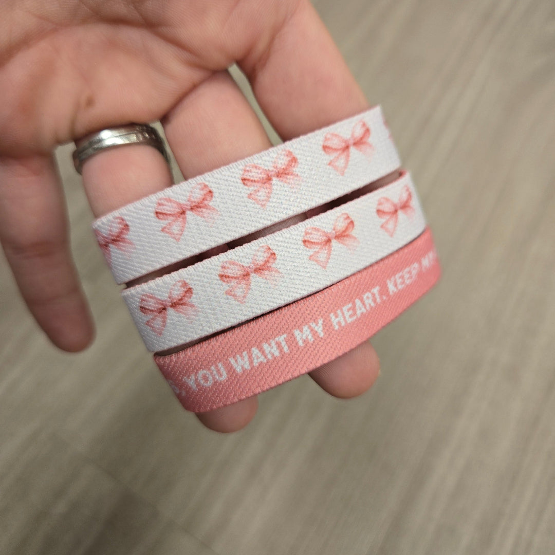 MISPRINT- You Want My Heart Girls TruthBand- Pink Salt Riot