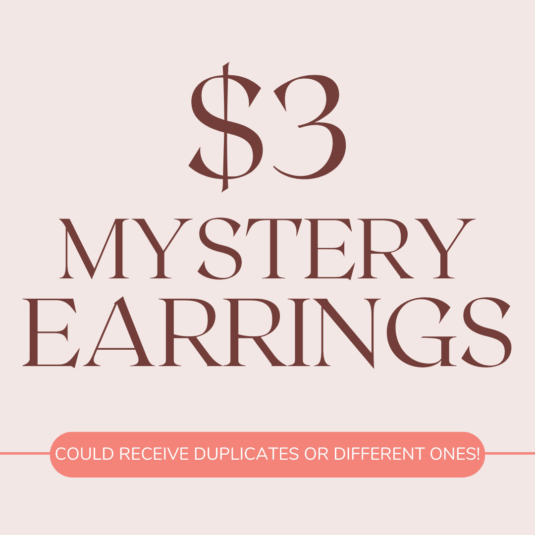 MYSTERY BUY: $3 Mystery Earrings