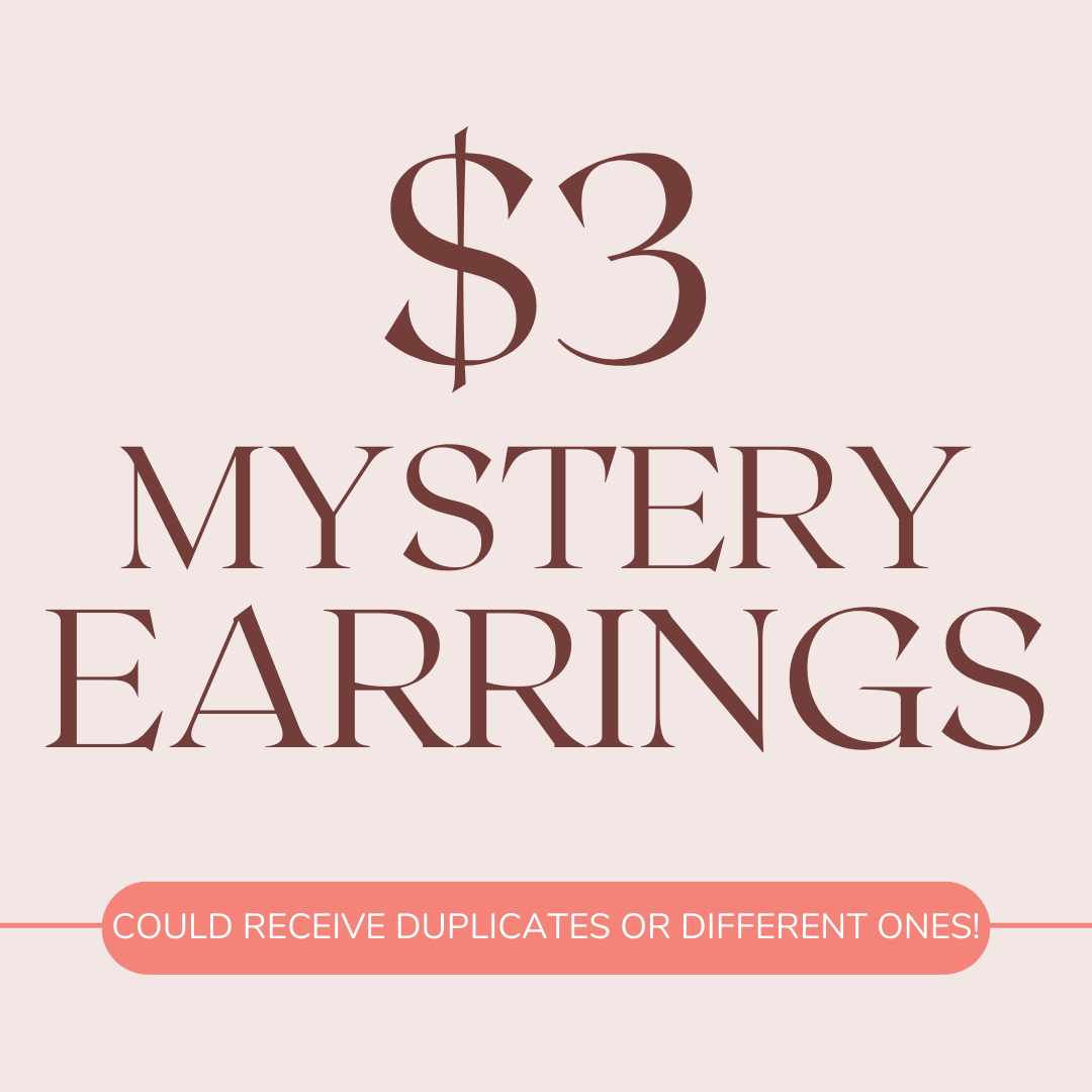 MYSTERY BUY: $3 Mystery Earrings