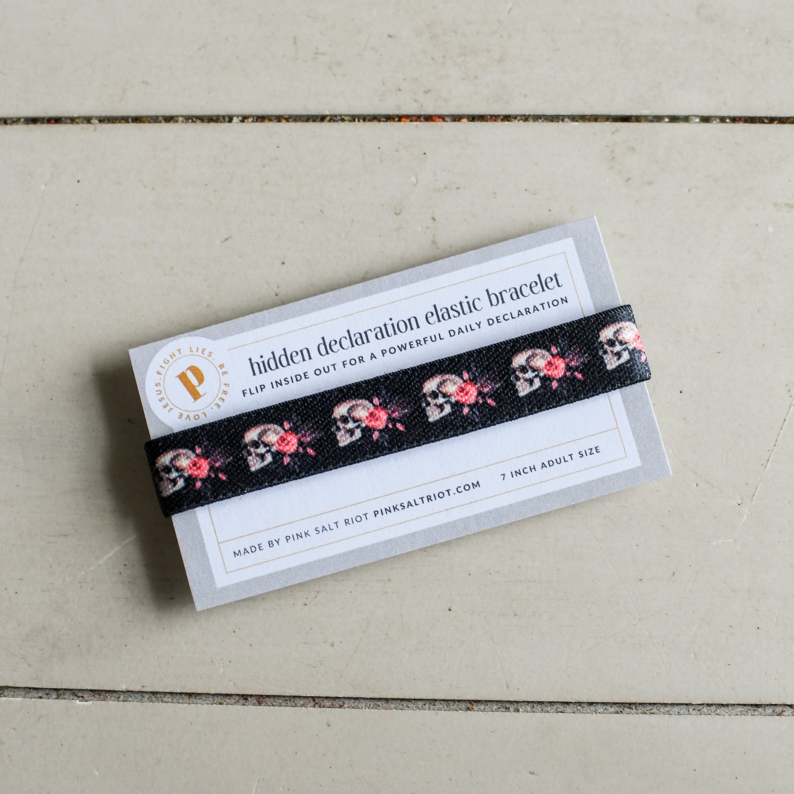 Limited Edition Memento Mori Women’s TruthBand-Pink Salt Riot