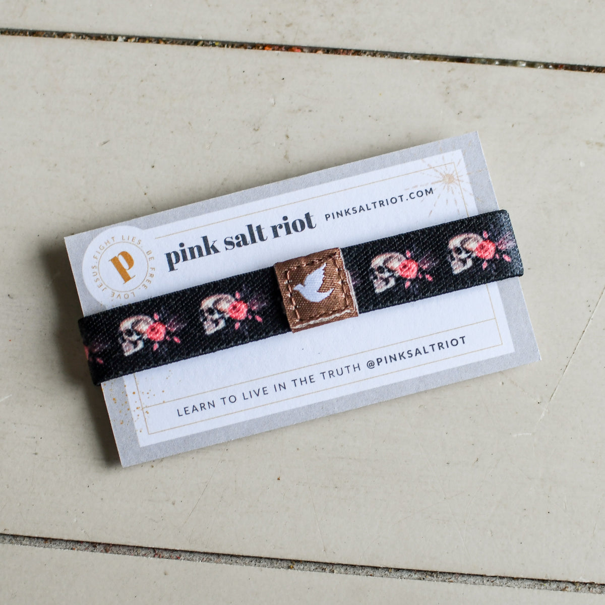 Limited Edition Memento Mori Women’s TruthBand-Pink Salt Riot