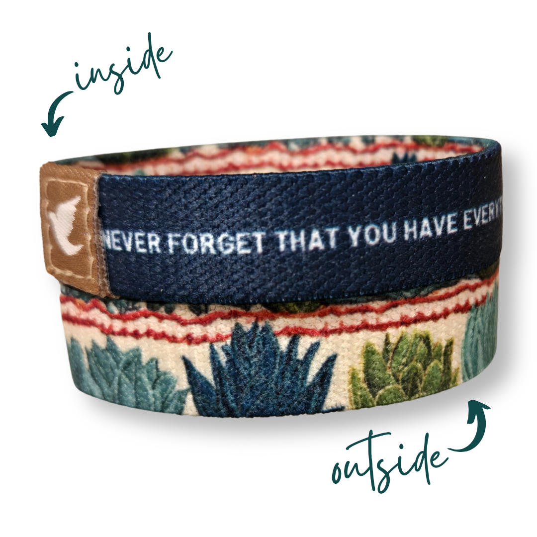 Never Forget Kids Truthband-Pink Salt Riot