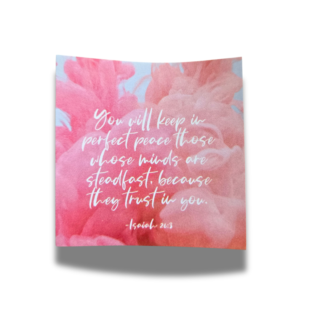 Perfect Peace Vinyl Sticker-Pink Salt Riot