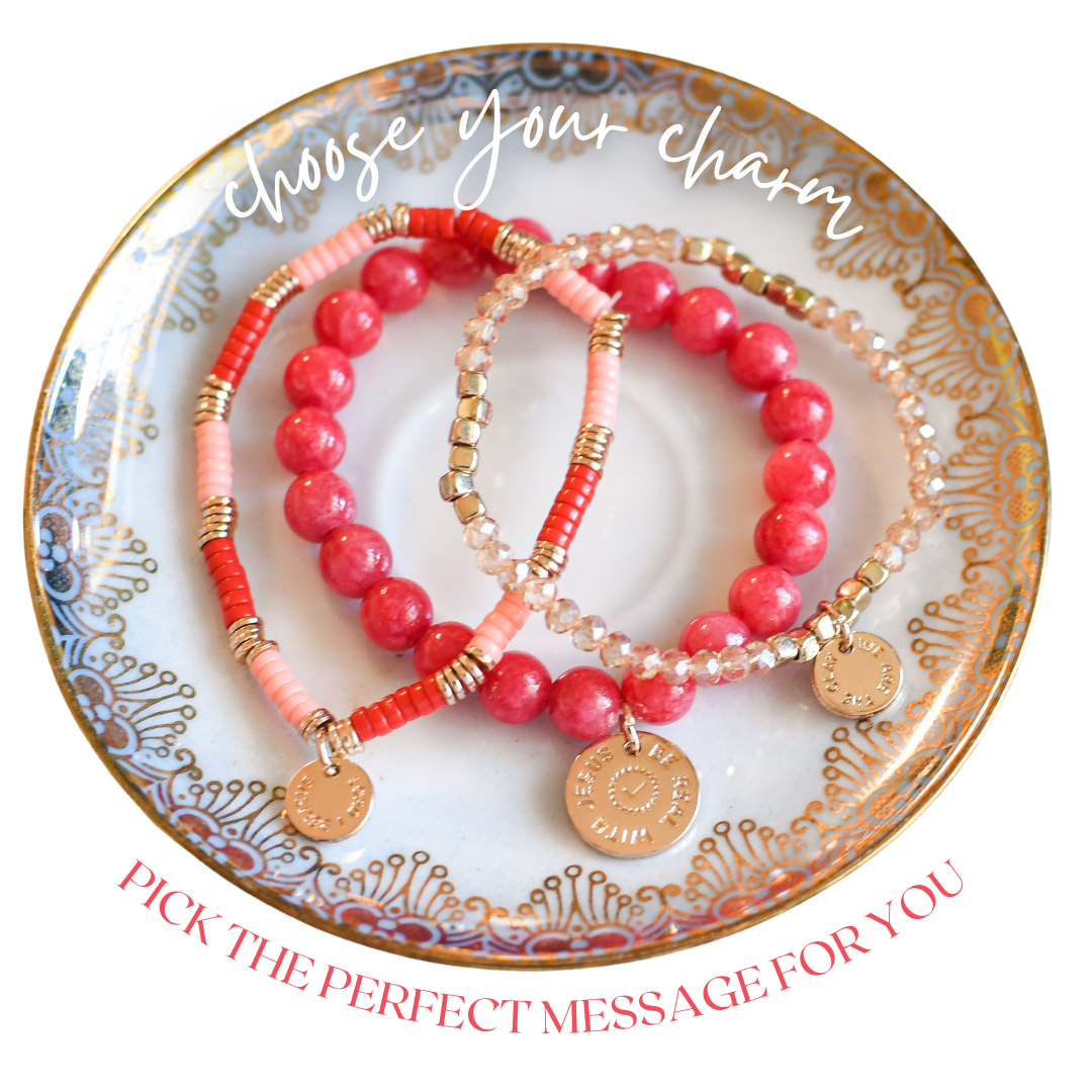 Create Your Own - Red Boho Bracelets