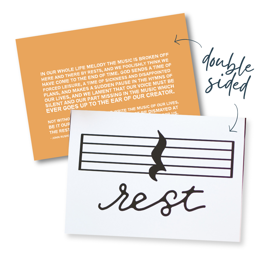 Rest Double Sided Print-Pink Salt Riot