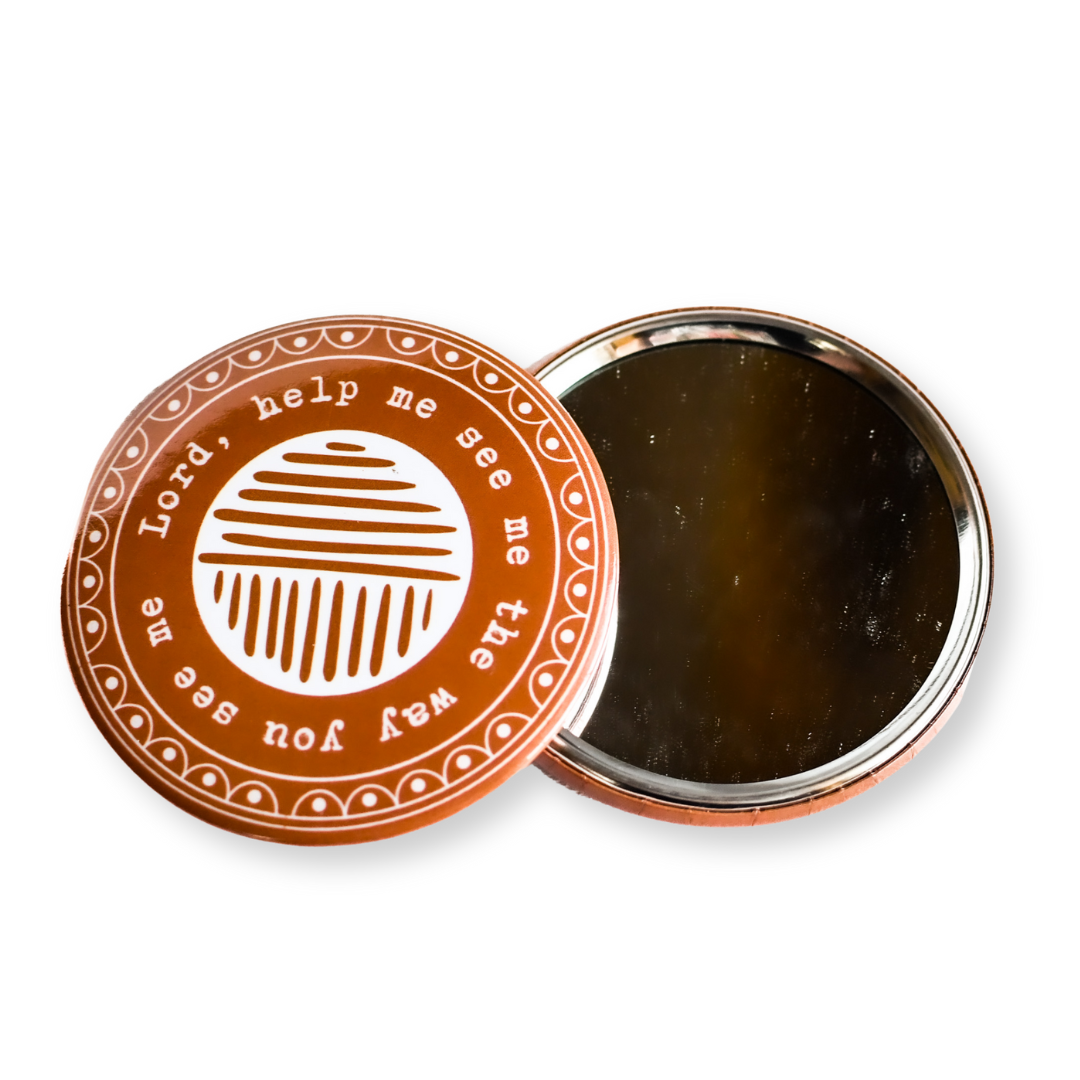 See Me Pocket Mirror-Pink Salt Riot