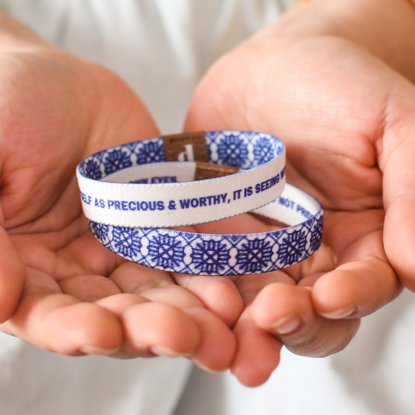 See Yourself With God's Eyes Womens TruthBand-Pink Salt Riot