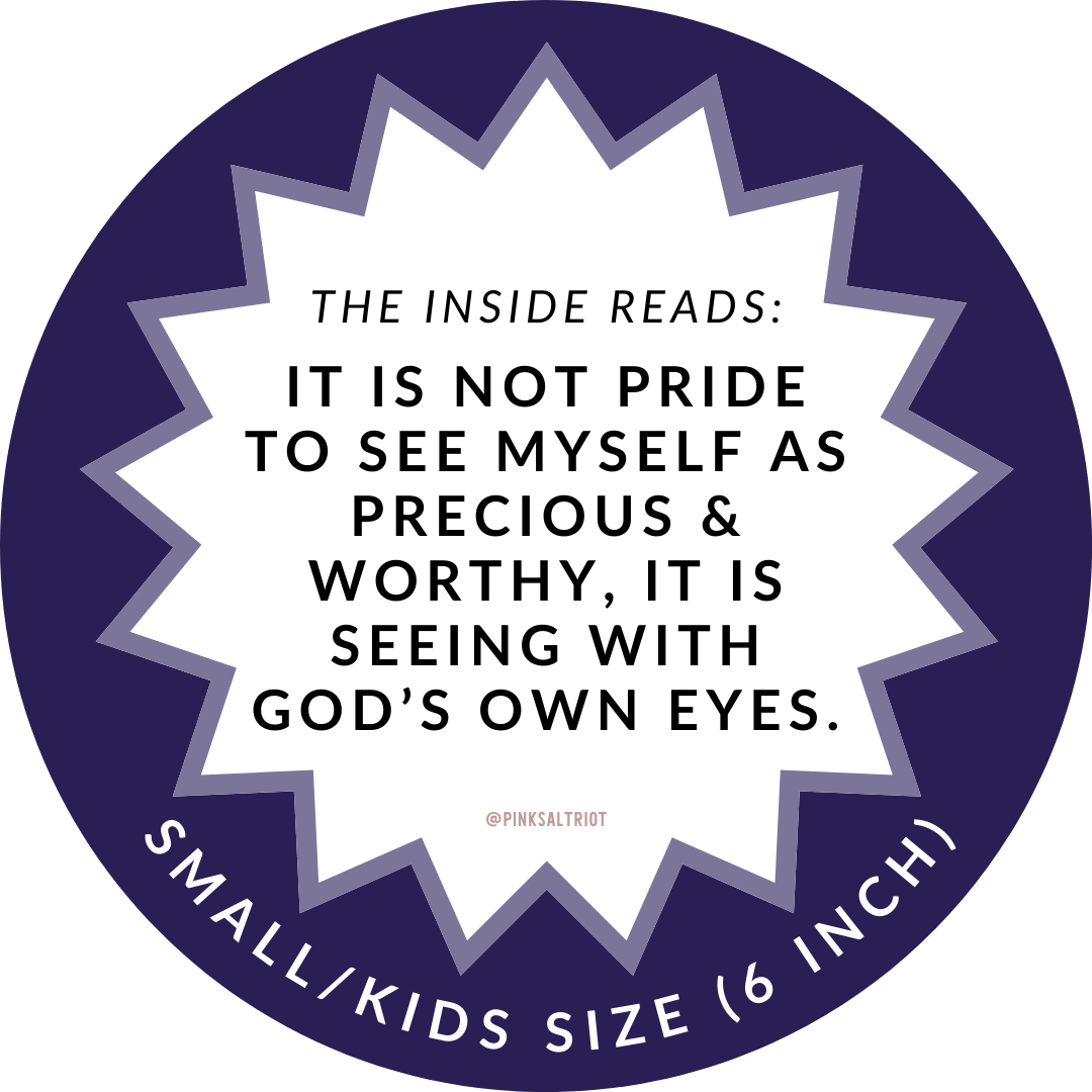 See Yourself With God's Eyes Kids TruthBand-Pink Salt Riot