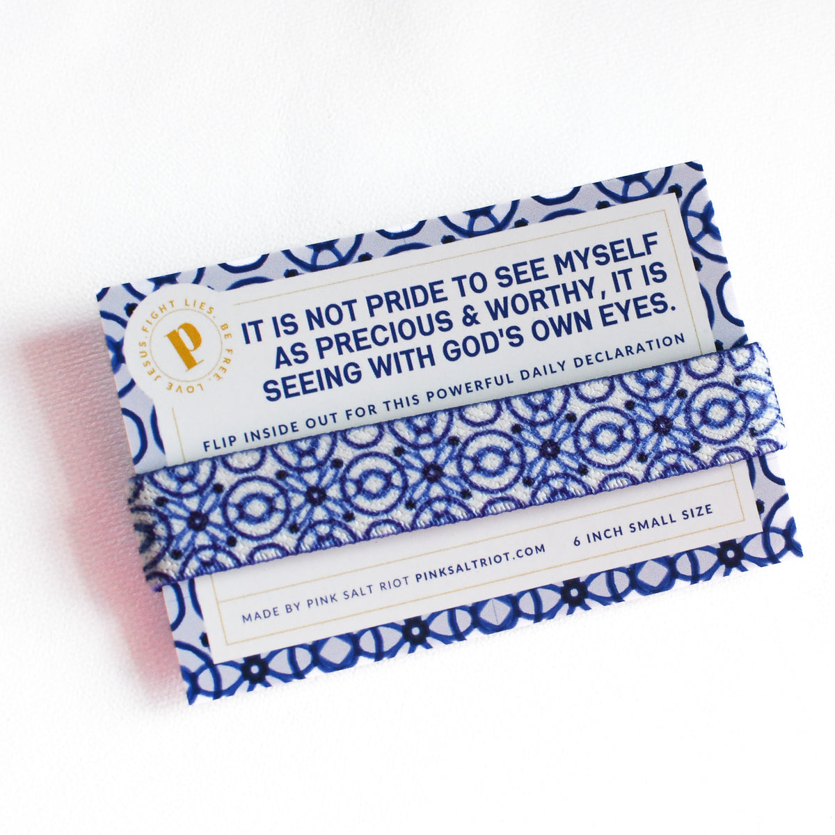 See Yourself With God&#39;s Eyes Kids TruthBand-Pink Salt Riot