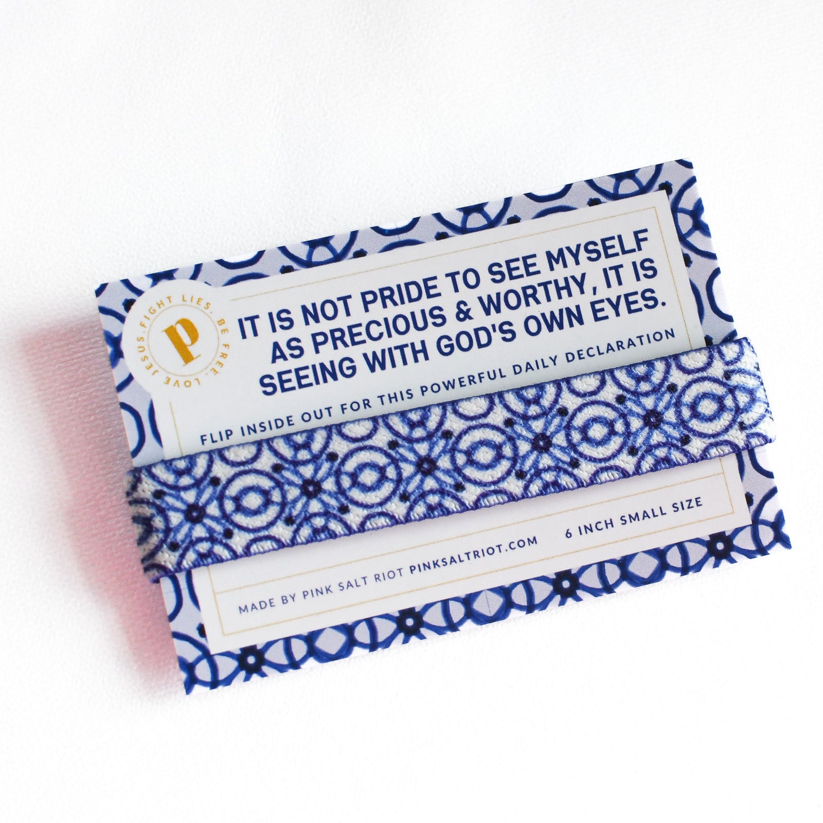 See Yourself With God's Eyes Kids TruthBand-Pink Salt Riot