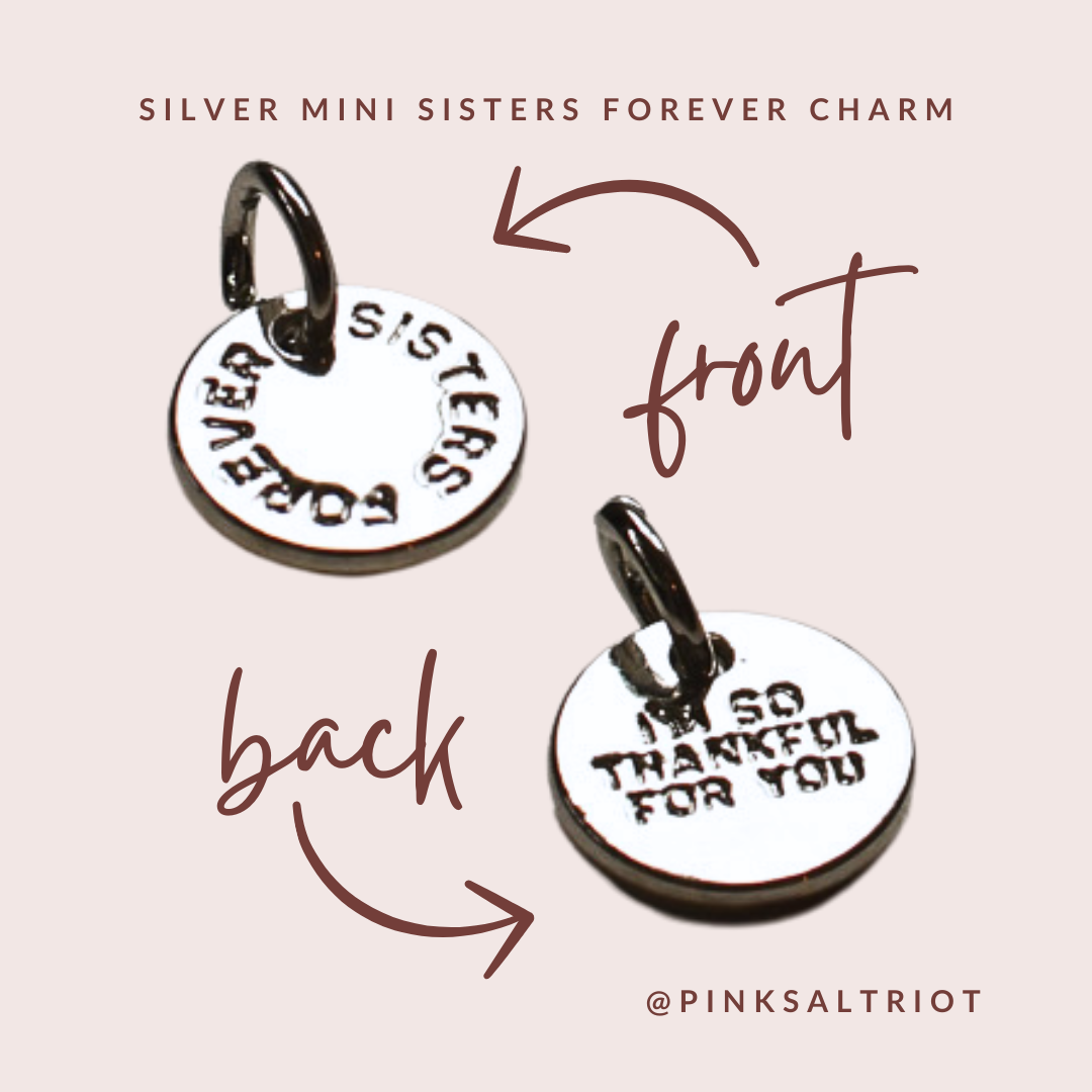 Sisters Forever Necklace-Pink Salt Riot