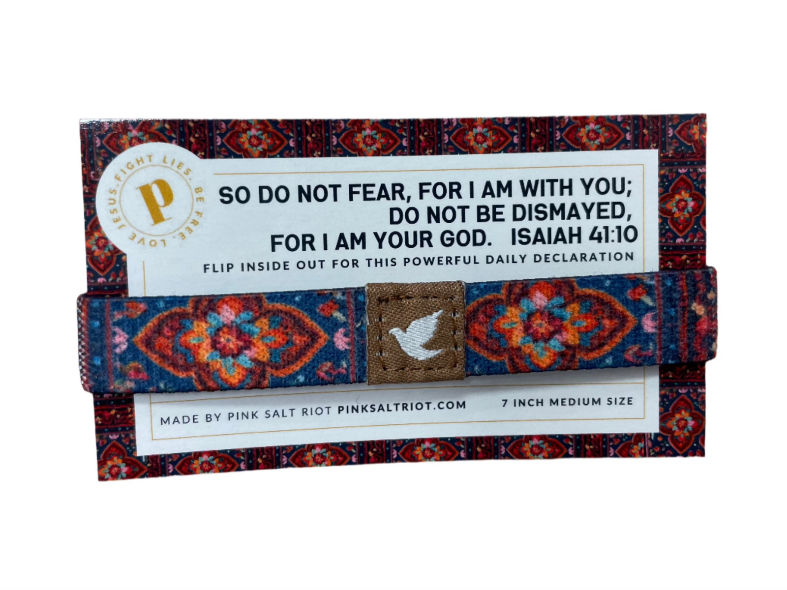 So Do Not Fear Womens TruthBand on card