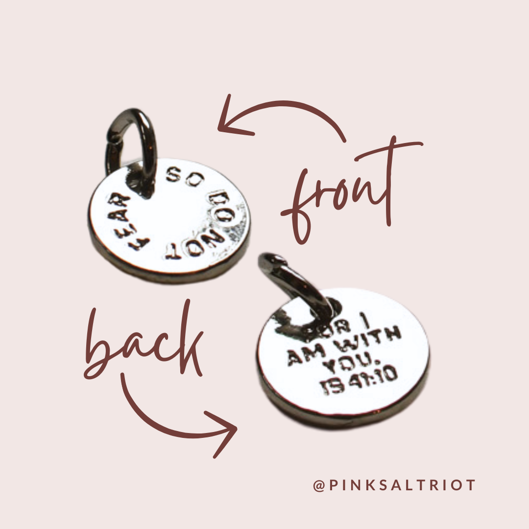 So Do Not Fear Child Size Bracelet-Pink Salt Riot