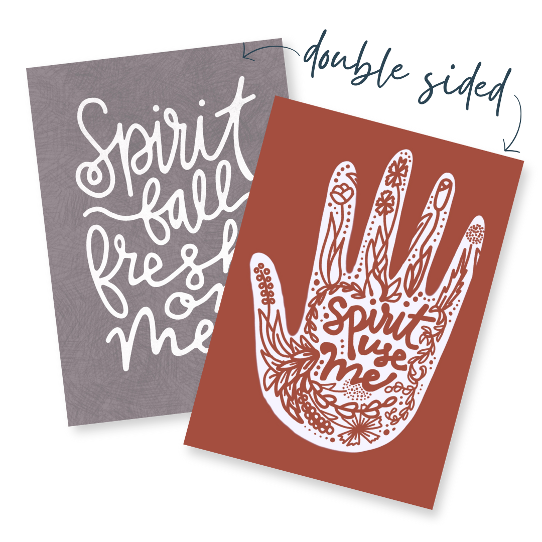 Spirit Use Me/Fall Fresh Double Sided Print