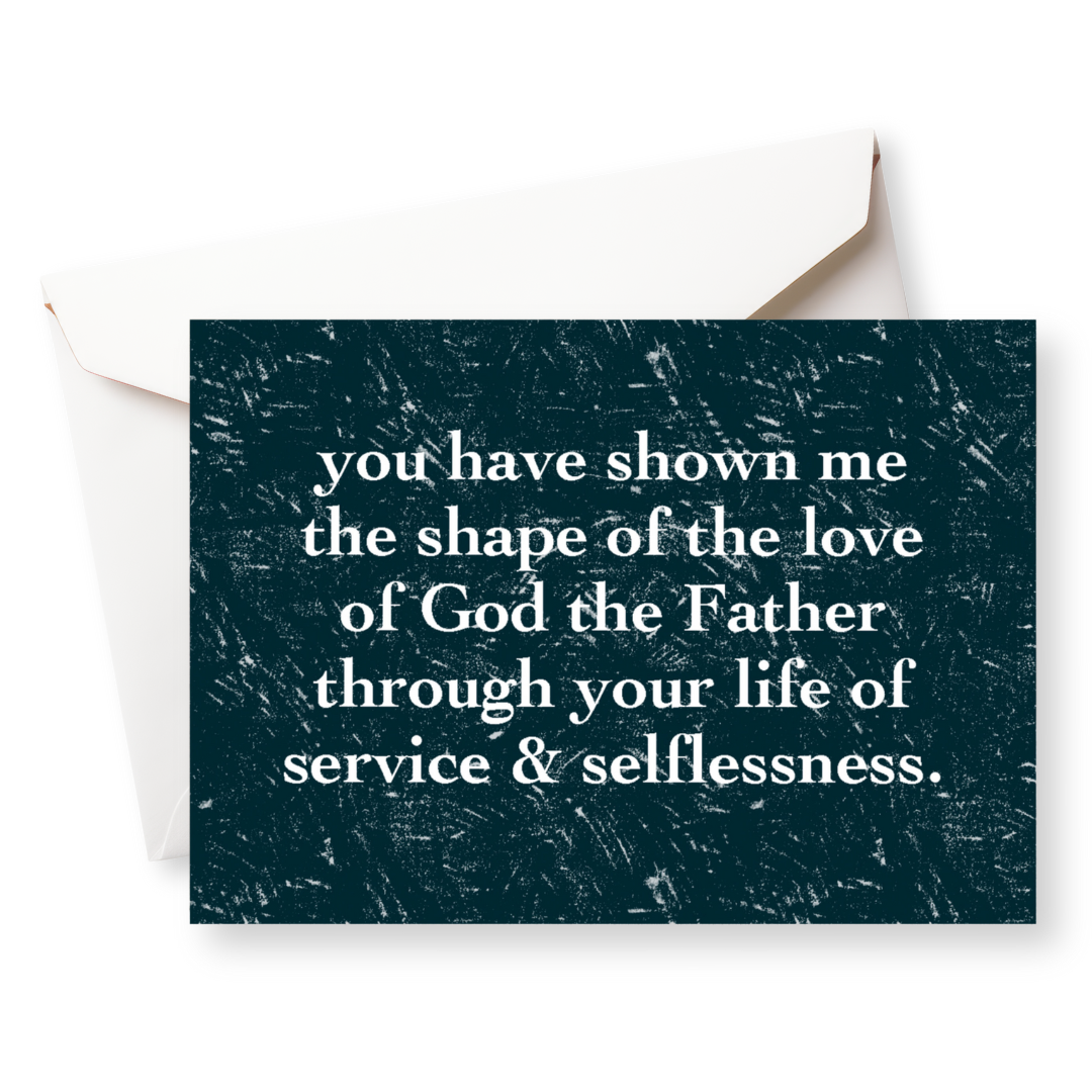 Spiritual Father Card-Pink Salt Riot