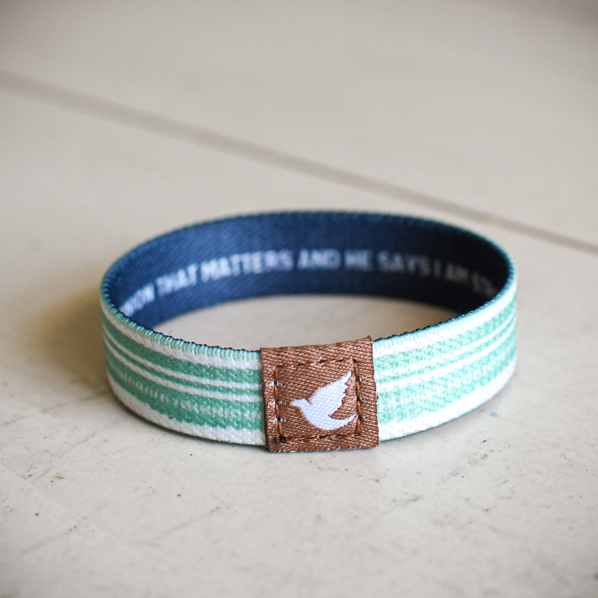 Strong, Brave, & Loved Kids Truthband-Pink Salt Riot