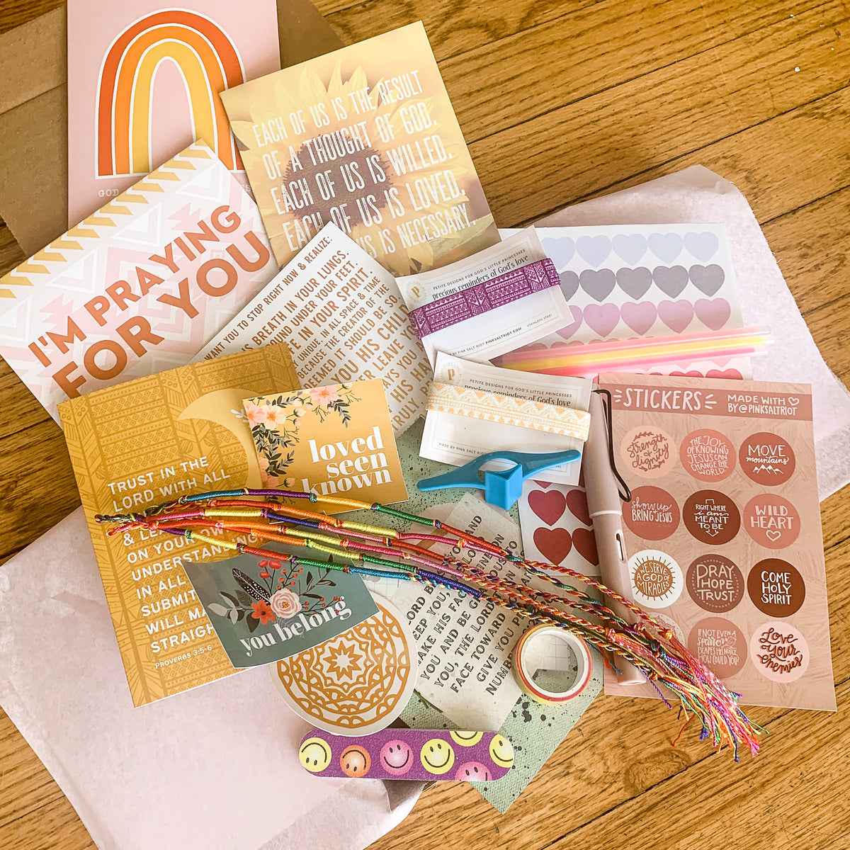 Girl Summer Camp Joy Box