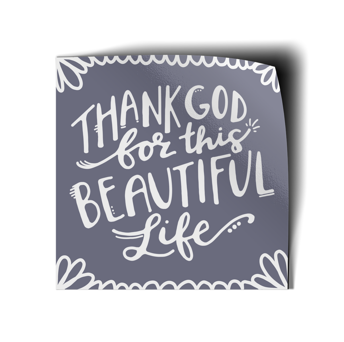 This Beautiful Life Vinyl Sticker