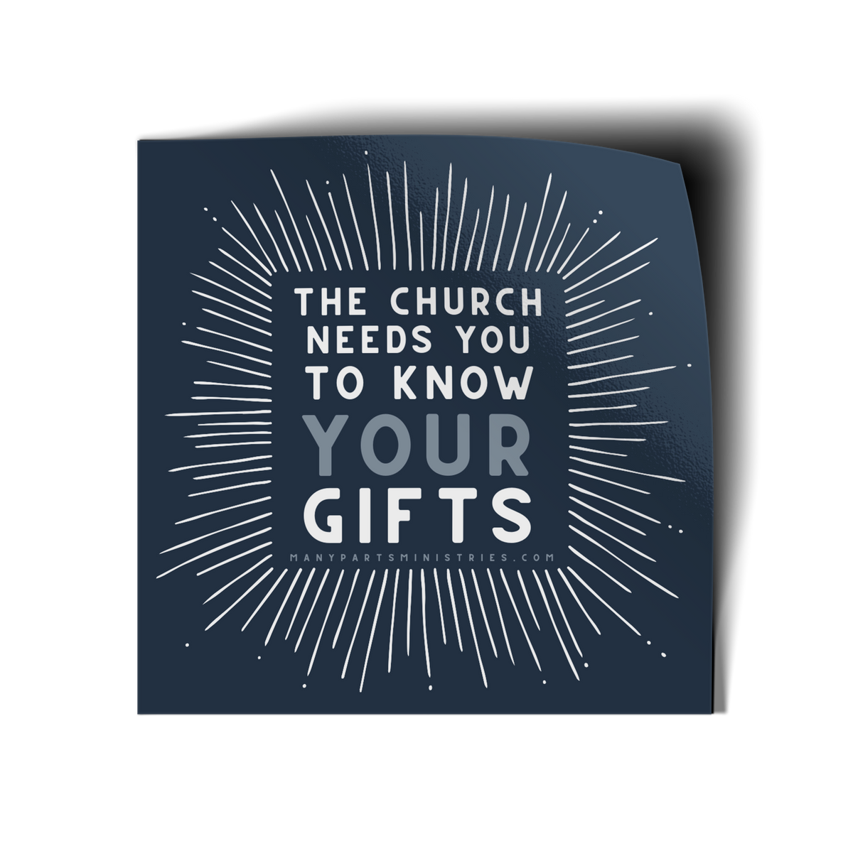 The Church Needs You Vinyl Sticker