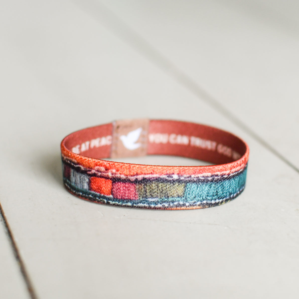 Trust God with Your People Women’s TruthBand-Pink Salt Riot