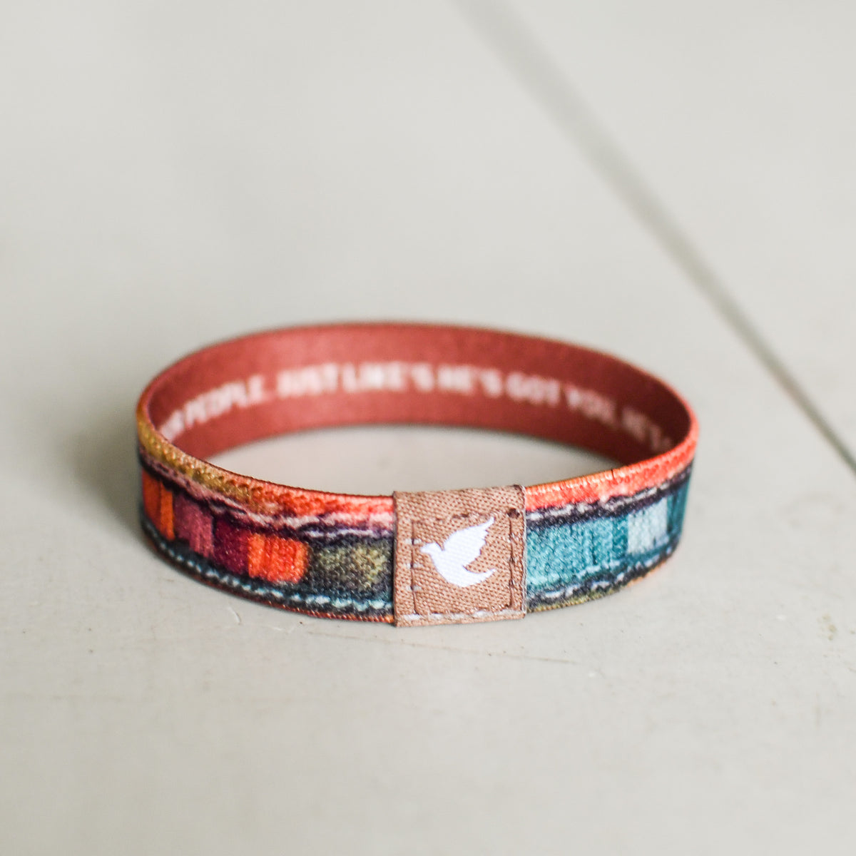 Trust God with Your People Women’s TruthBand-Pink Salt Riot