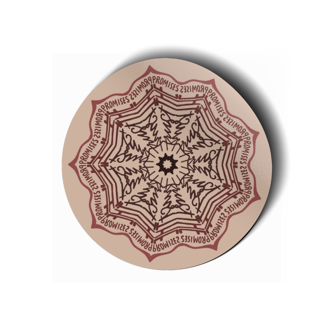 Trust the Promises Vinyl Sticker-Pink Salt Riot