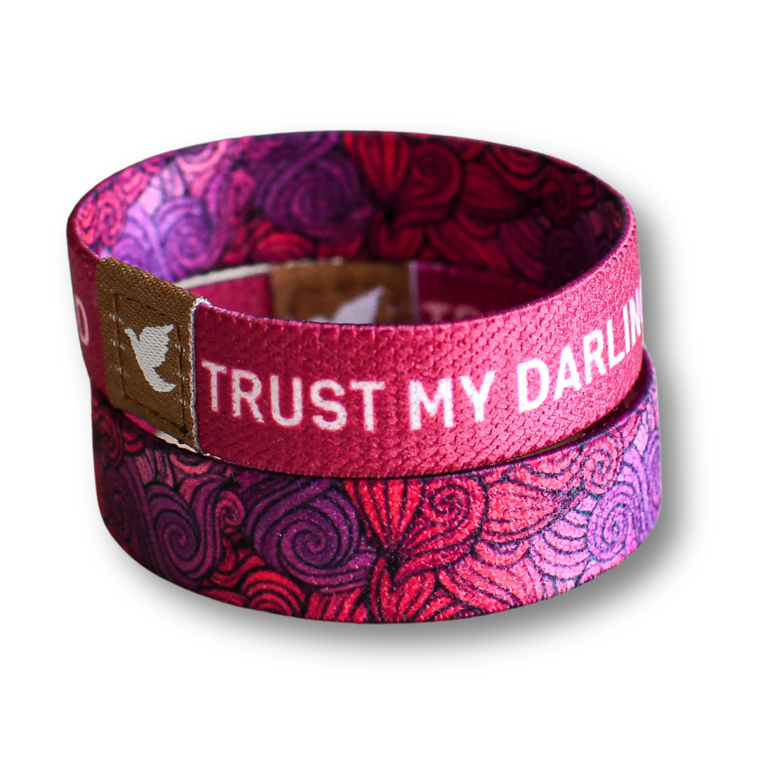 Trust My Darling Kids Truthband-Pink Salt Riot