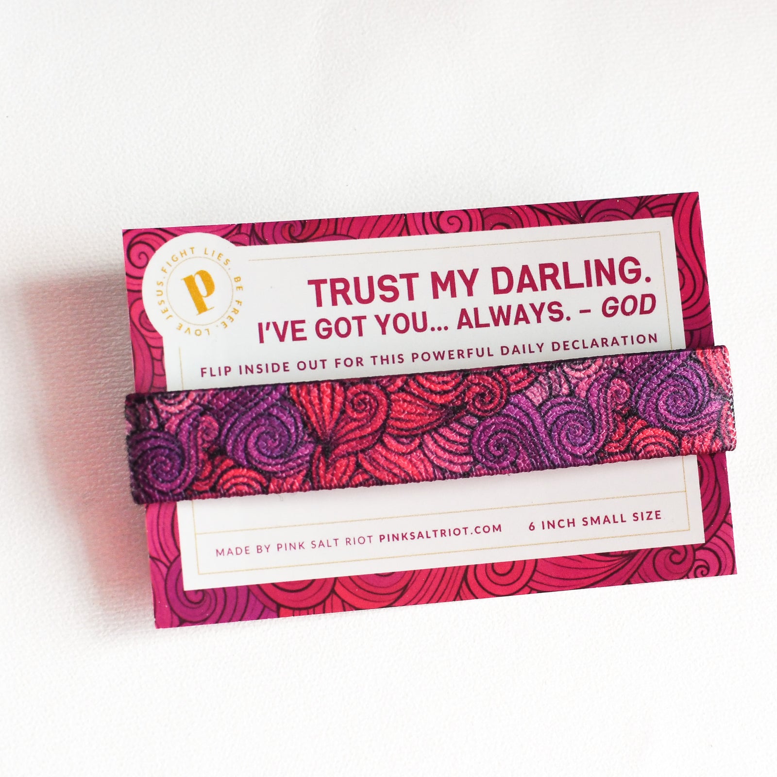 Trust My Darling Kids Truthband-Pink Salt Riot