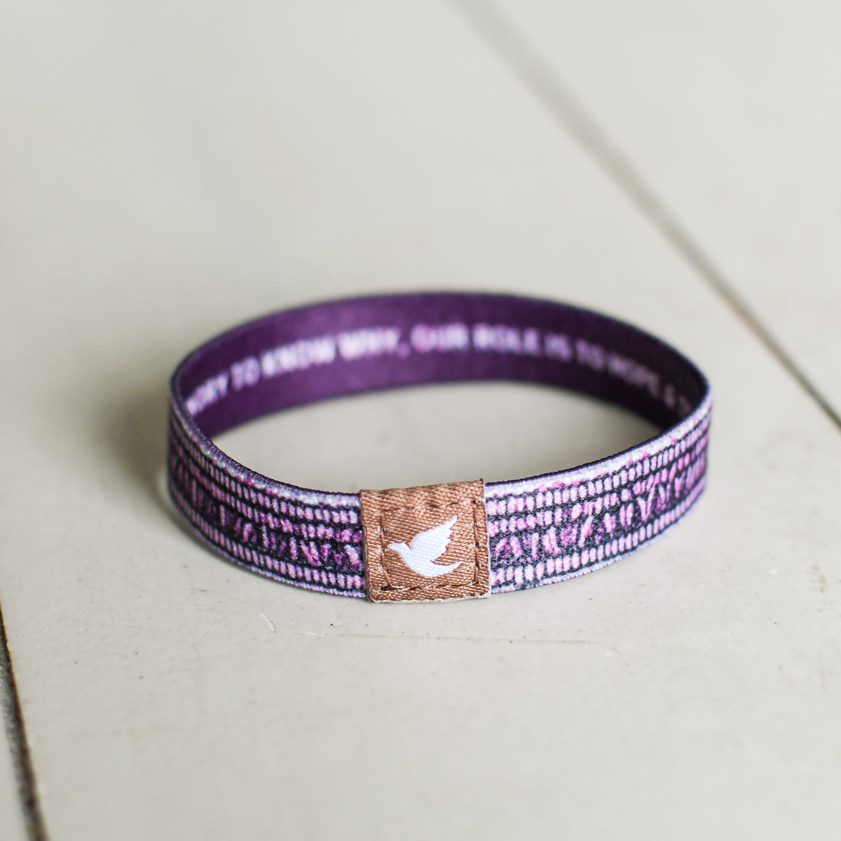 We Don’t Have to Know Why Women’s TruthBand-Pink Salt Riot