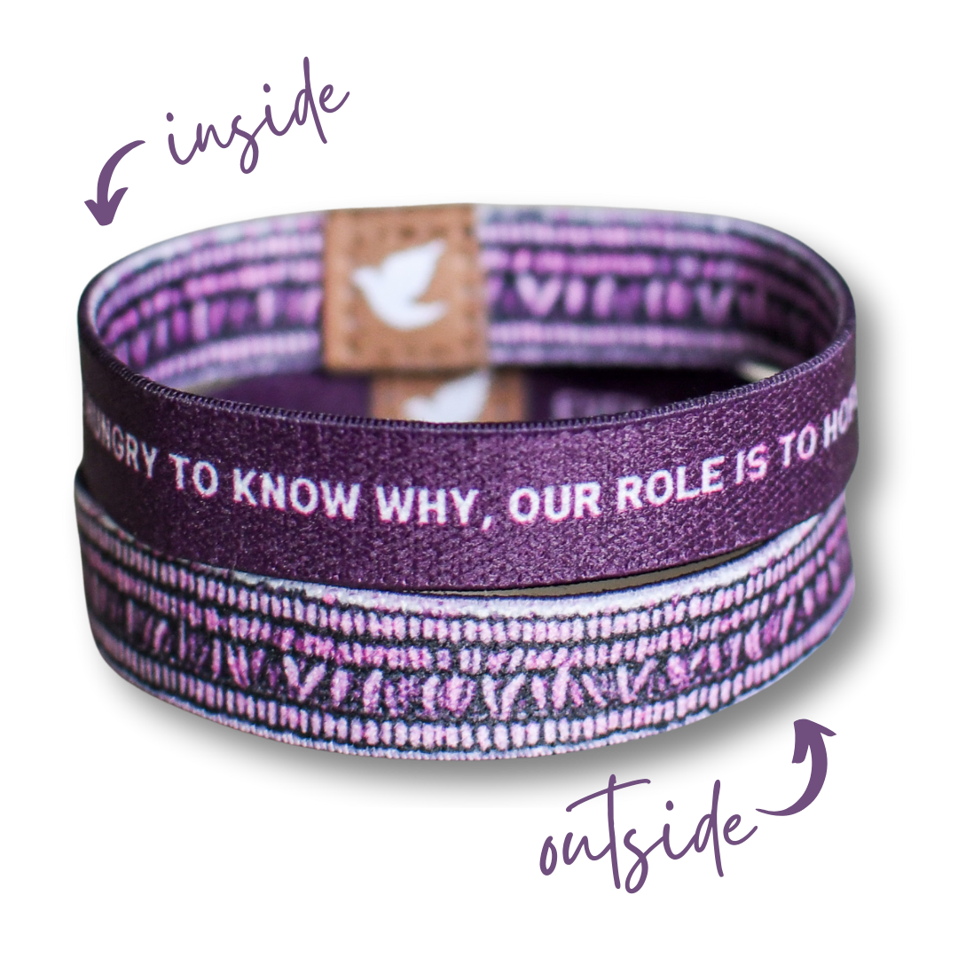 We Don’t Have to Know Why Women’s TruthBand-Pink Salt Riot