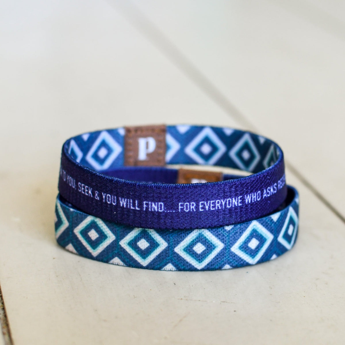 Beach Stack - Ask &amp; Seek, Begin Again, Heal &amp; Grow - Pink Salt Riot