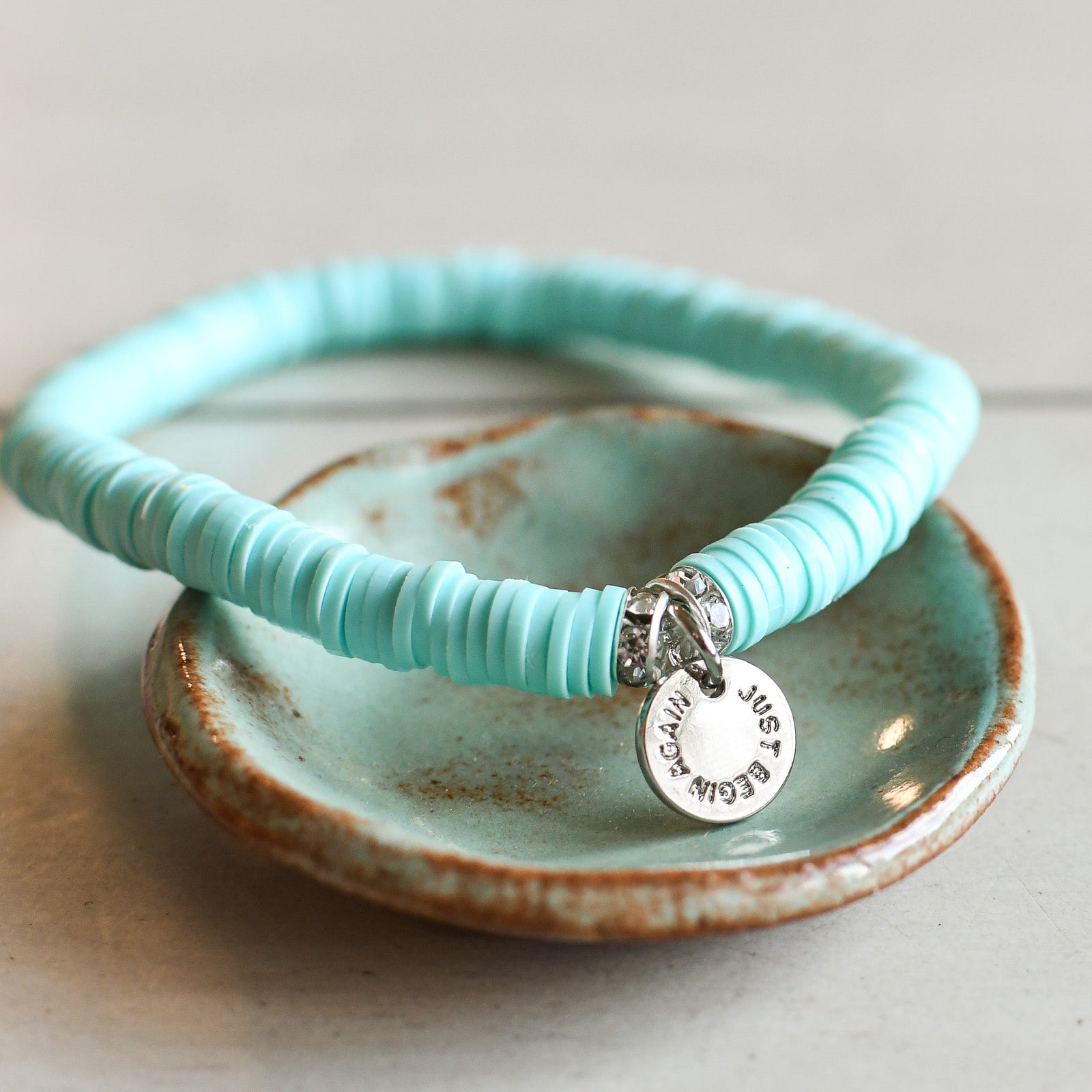 Begin Again Charm Bracelet - Pink Salt Riot