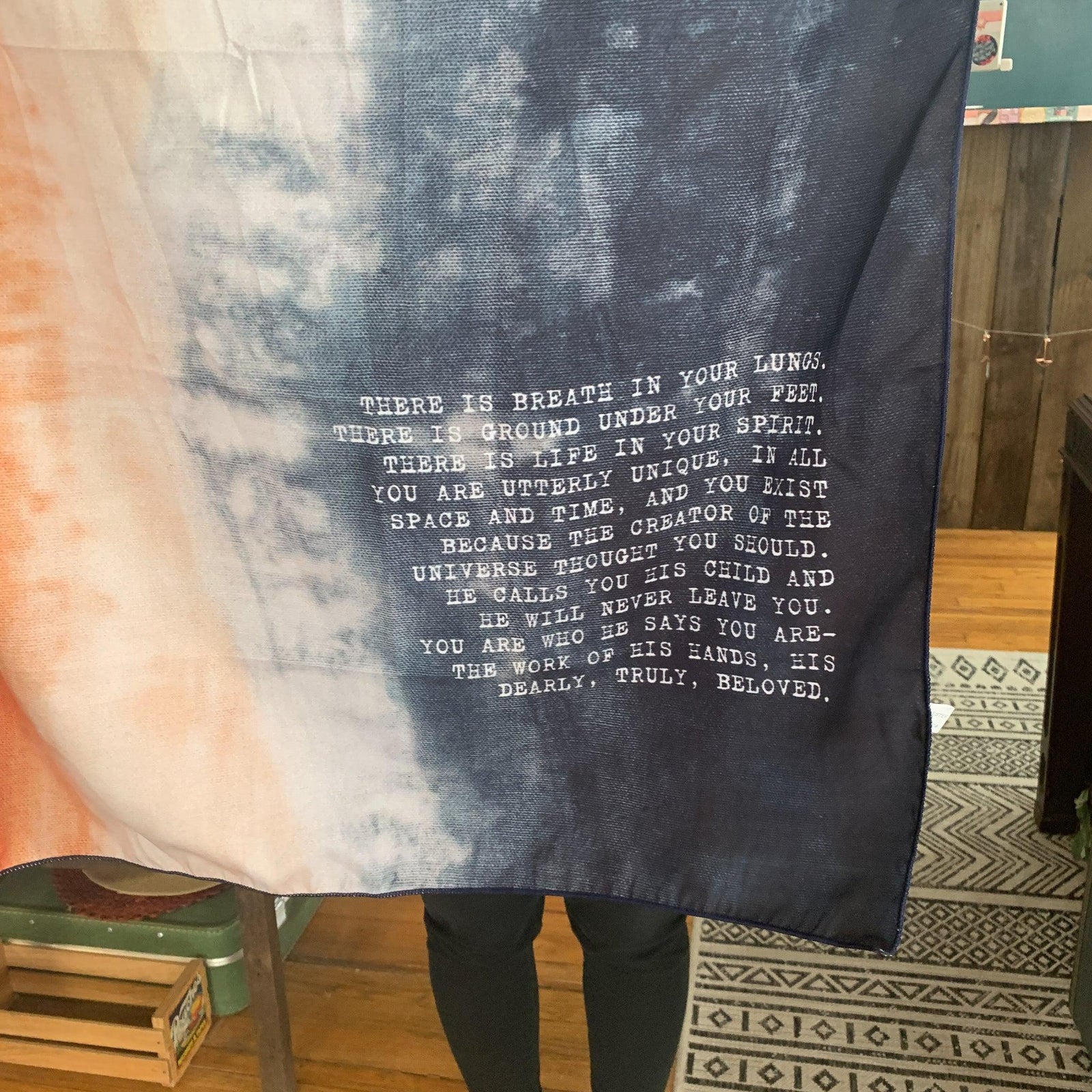 Breath in Your Lungs Tie Dye Tapestry - Pink Salt Riot