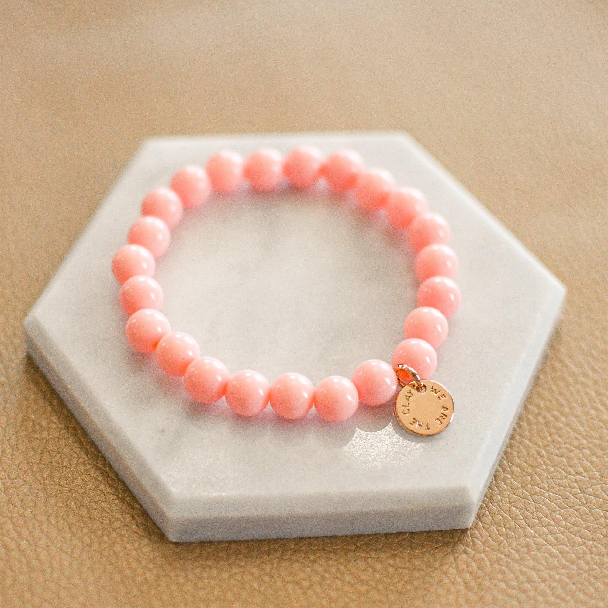 Clay and the Potter Little Girl Bracelet - Pink Salt Riot