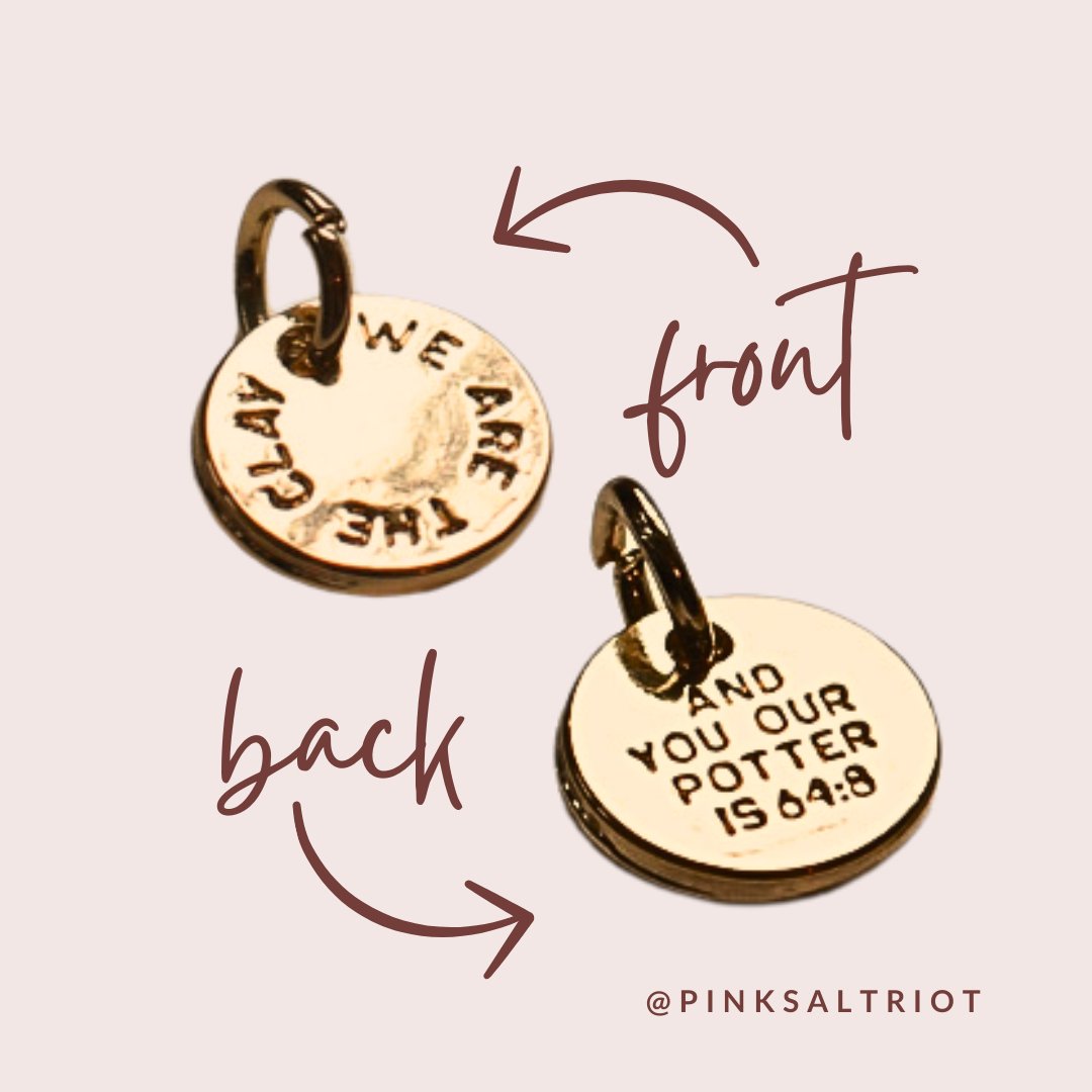 Clay and the Potter Little Girl Bracelet-Pink Salt Riot