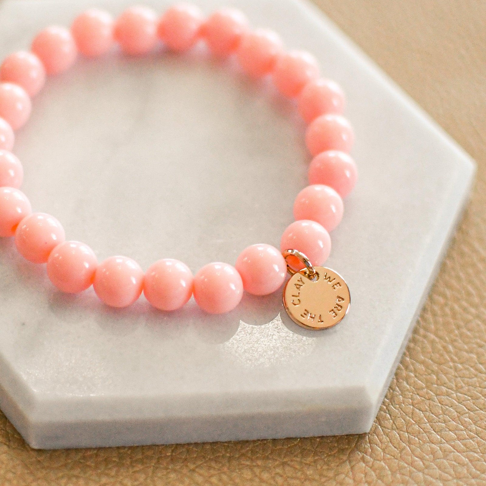 Clay and the Potter Little Girl Bracelet - Pink Salt Riot