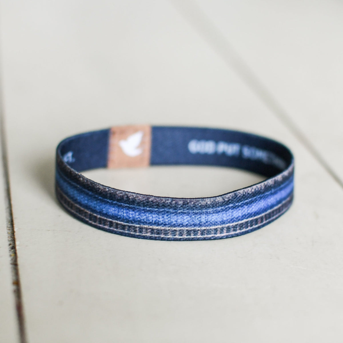 Give Your Gift Mens Elastic TruthBand - Pink Salt Riot