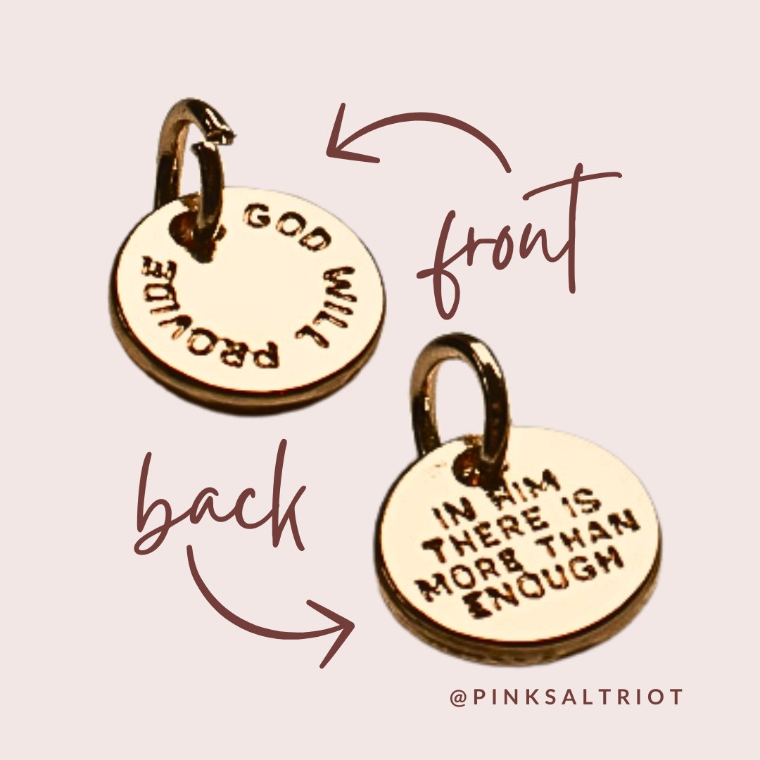 God Will Provide Stacking Bracelets-Pink Salt Riot