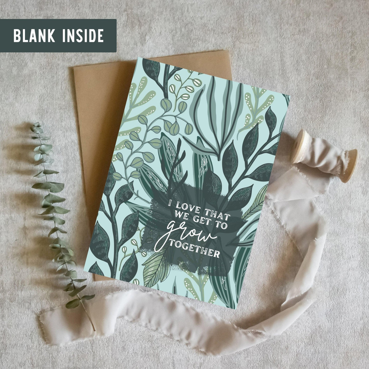 Grow Together Card - Pink Salt Riot