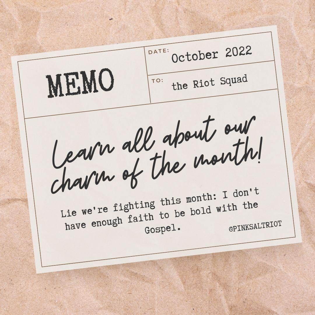 Help My Unbelief Bracelet - Pink Salt Riot