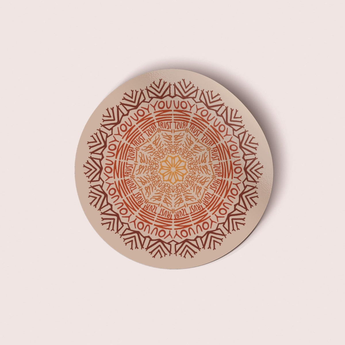 Jesus I Trust in You Hidden Word Vinyl Sticker - Pink Salt Riot