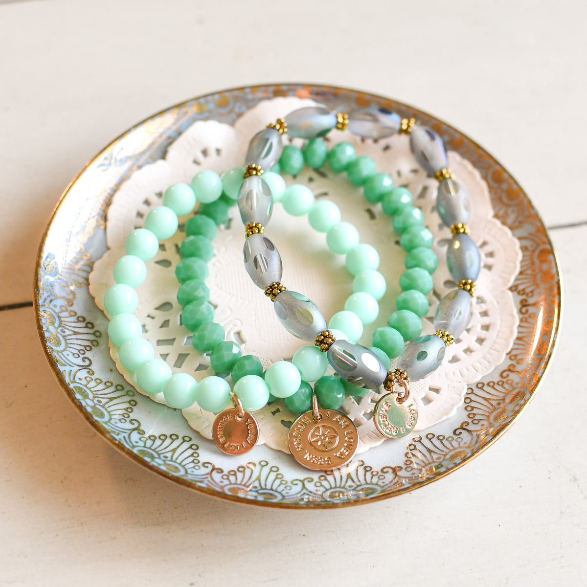 June Exclusive Bracelets - Pink Salt Riot