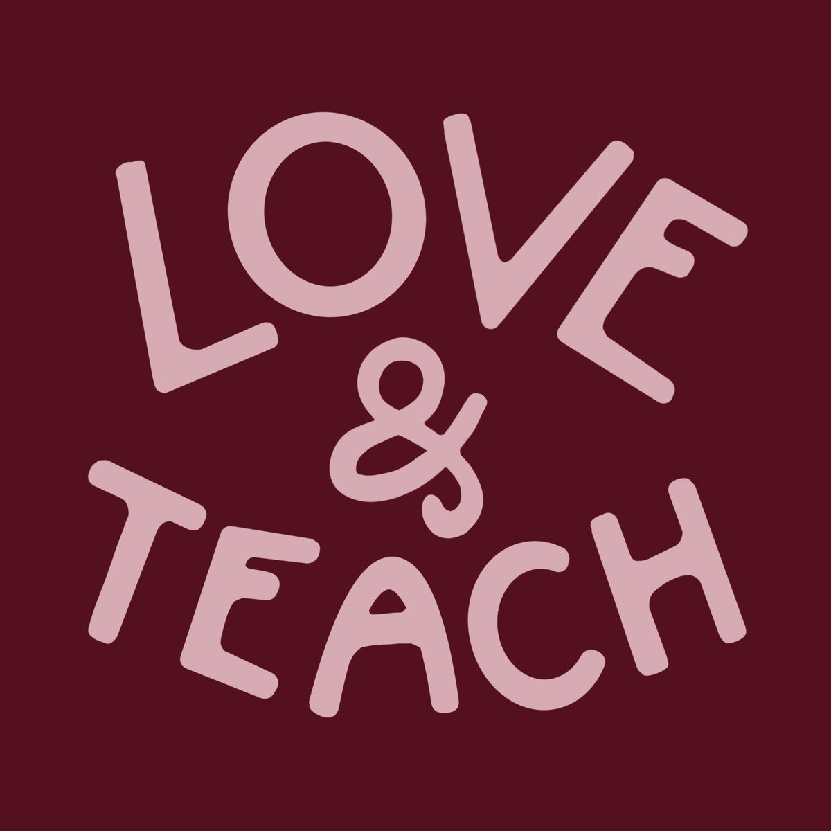 Love & Teach Post Teacher Earrings - Pink Salt Riot