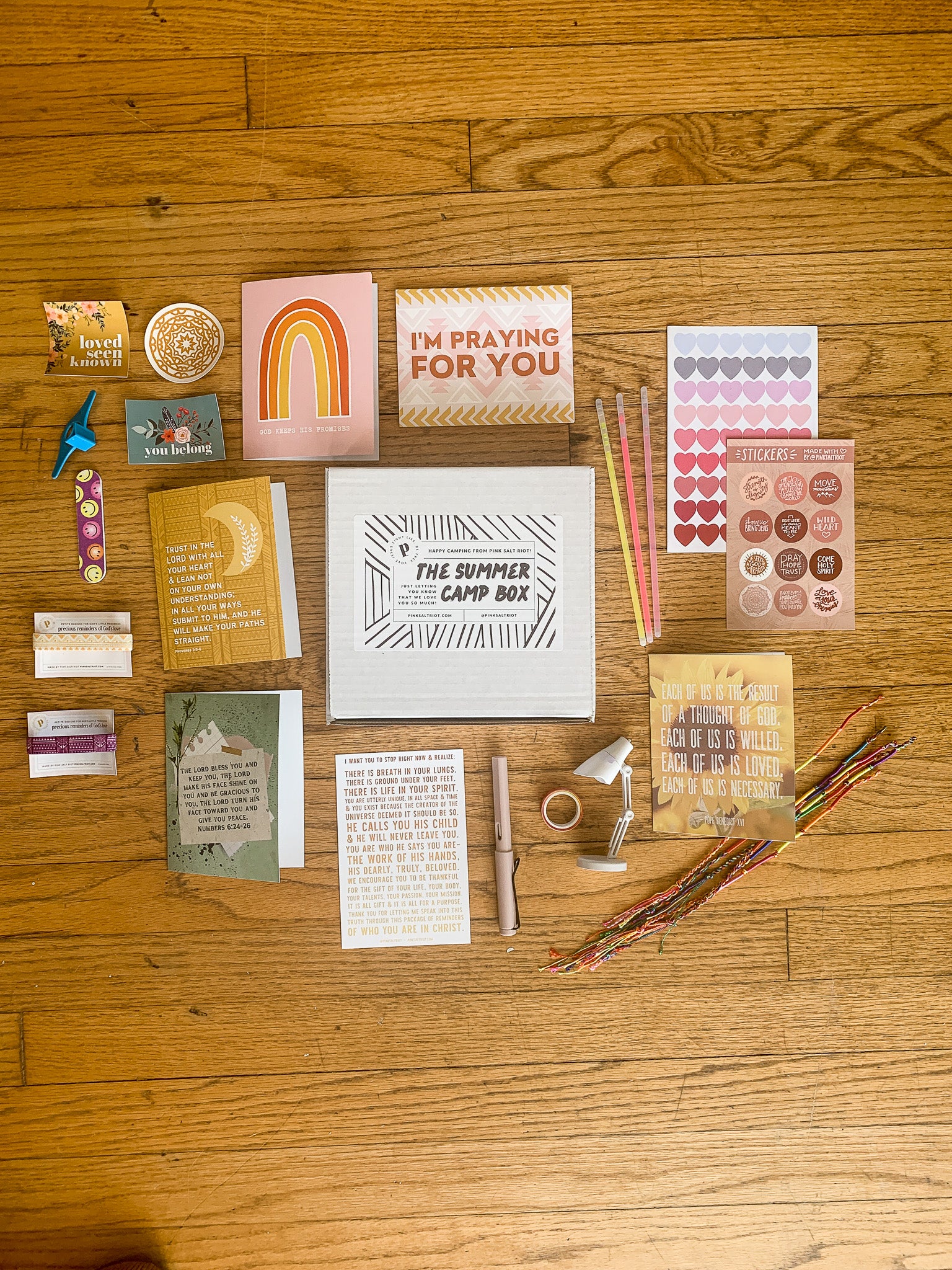 Girl Summer Camp Joy Box