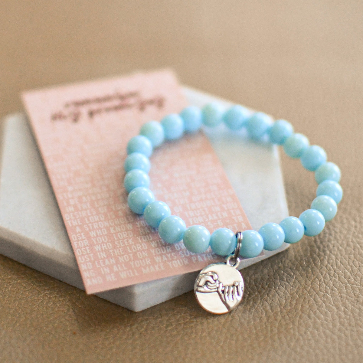 Pinky Promise Keeper Child Size Bracelet - Pink Salt Riot