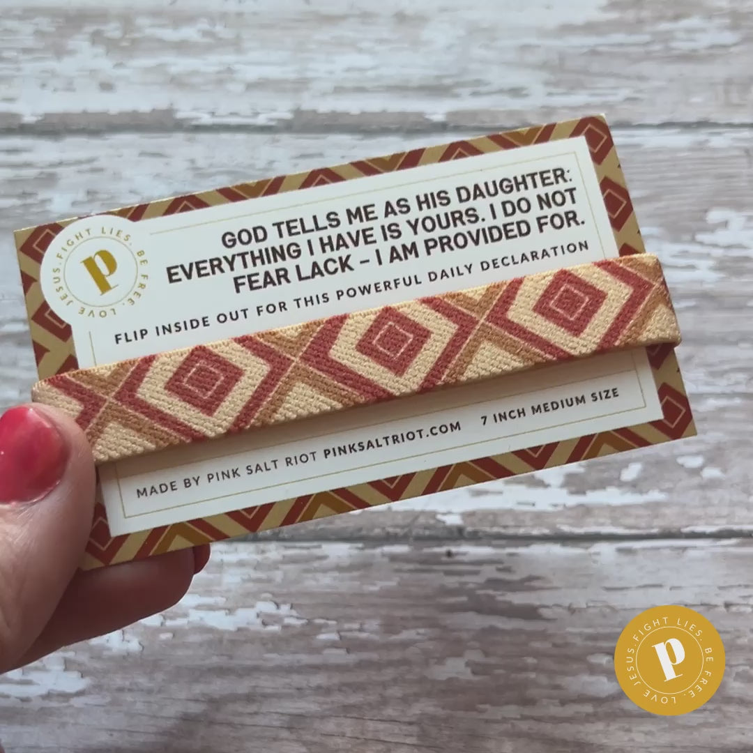 Je n'ai pas peur du manque, Women's TruthBand