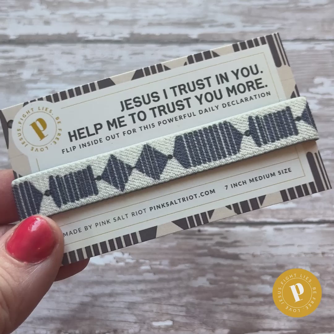 Jesus I Trust in You Medium Truthband