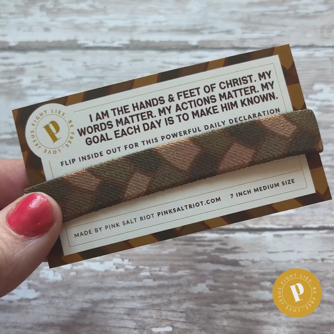 Hands & Feet of Christ Unisex TruthBand